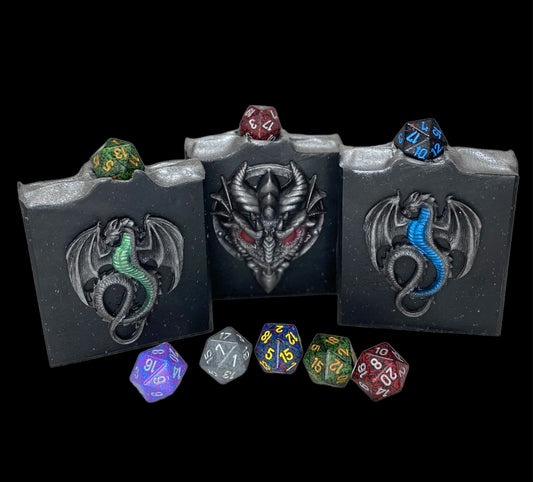 Dungeons & Dragons's Inspired Soap with Chessex™️ die